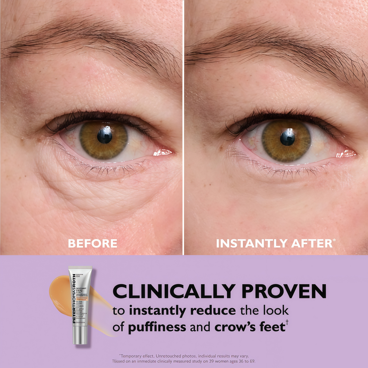 INSTANT FIRMX EYETEMPORARY EYETIGHTENER EASY-WEAR FORMULA